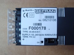 Gefran F000178 4A Series – Configurable AC Current/Voltage Indicator –