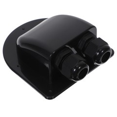 Waterproof ABS Cable Entry Gland Box Dual Holes for Rv Solar Wiring
