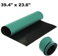 ESD Anti Static Heat Resistant Table Mat 39″x24″ for Tech Repair Soldering Large