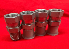 PARKER 1/2″ MALE NPT TO 1/2″ FEMALE SWIVEL 5000 PSI (LOT OF 4)