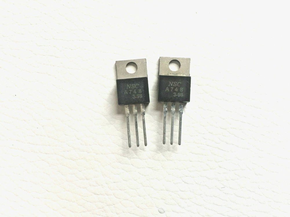 5 Pieces | 2SA748 Silicon PNP Power Transistor BY NEC ECG292