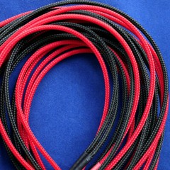 PET Braided Electrics Cable Wire Sleeving Expandable Wire Sheath Color 6mm/8mm