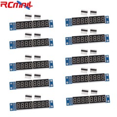 10pcs MAX7219 Digital Tube Display Module 0.36inch 8 Digit Red for Arduino