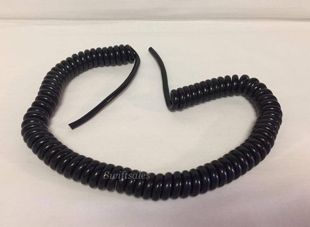 Alpha Wire 704/2 704/2R 10′ Extended Len 4 Conductor 23AWG Retractile Cord – New