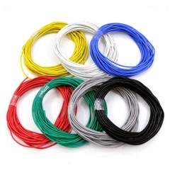 UL3135 Flexible Soft Silicone Wire Cable 10~30AWG Tinned Copper-All Colours/Size