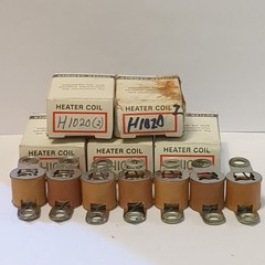 Cutler Hammer H1020 Overload Heater Element, Lot Of 7