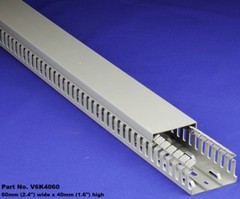 1 Set 2″x1.5″x2m Gray High Density Wiring Duct & Cover UL/CE/CSA Listed