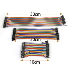 Male to Male to Female to Female Jumper Wire Cable 10/20/30CM Arduino Breadboard