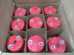LOT OF 18 MBI FG47512010 MB2000-15 6350-A10 4 X 2 ELECTRICAL GLASTIC STANDOFF IN