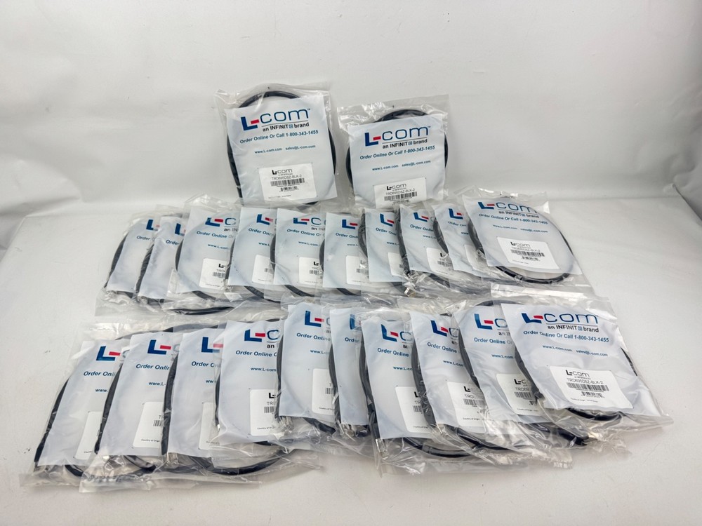 L-COM TRD695DSZ-BLK-2 / TRD695DSZBLK2 *LOT OF 22*
