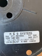 M&S Systems 22/7 Power Limited Circuit Cable – CL2FT4
