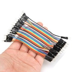3 IN 1 120pcs 10cm Male To Female Female To Female Male To Male Jumper Cable Dup