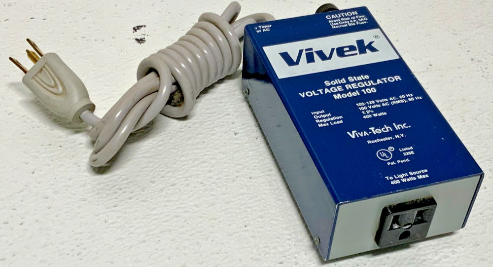 Vivek 100 Solid State Voltage Regulator 400Watts 60Hz 100AC B4B