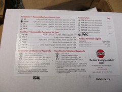 THERMON 58172 BNDL ADPT TERMINATOR DS/DE/FAK-4 AND FAK-4L KIT NEW IN BOX