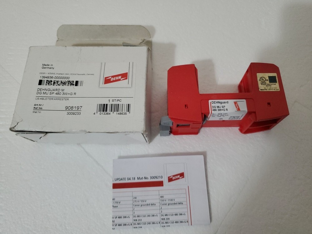 DEHN Dehnguard 908197 Surge arrester DG MU SP 480 3W+G R