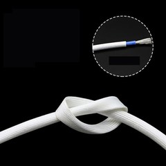 Fibreglass Sleeving Wire Cable Insulating 600℃ High Temperature Fiber Glass Tube