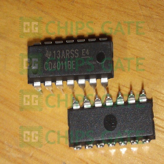 30PCS CD4011BE DIP-14 CD4011 Quadruple 2-input NAND gate,CMOS NAND GATES