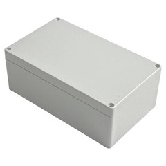 Sturdy ABS White Plastic Electronics Project Box with IP67 Waterproof Rating
