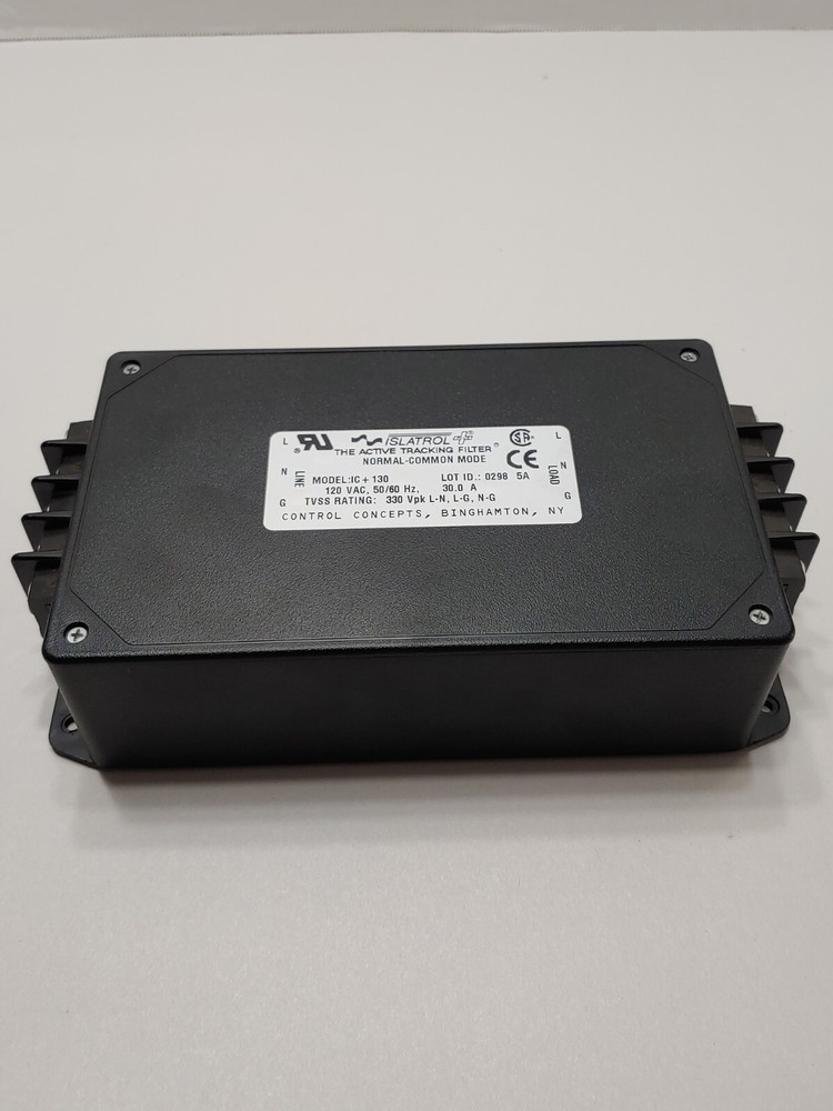 Control Concepts IC+130 Islatrol Plus Active Tracking Filter, 120VAC 50/60HZ 30A