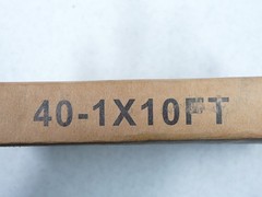 Generic 40-1×10 Single Strand Riveted Roller Chain 10ft NEW