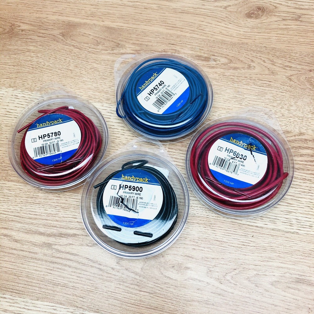 HANDYPACK PRIMARY WIRE (HP5900-14GA-20FT)HP5740 16GA 30FT)HP578016 GA39FT)HP6030