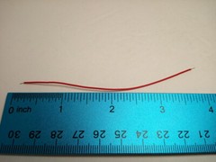 100x Pack 10cm 4inches Electronic Cable Wires 0.8mm Soldering Ready Bare End Lot