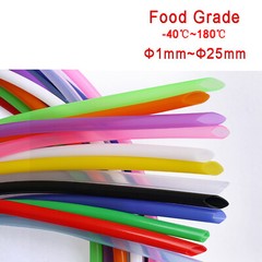 Food Safe Silicone Tubing Pipe Hose Milk Coffee Water Tube Multi color and size