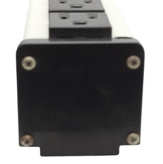Wiremold UL207BD Plug-In Outlet Center 6 Outlets, 16ft Cord, 12-1/4in Length