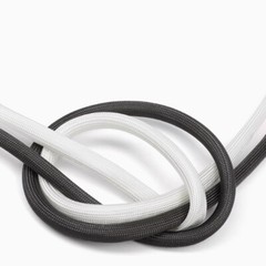 Φ1-50mm Silicon Fiber Glass Tube High Temperature Insulated Sleeving Black/White