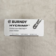 Burndy Hycrimp Compression Tap YHD-200 2/0-1/0 ACSR 3/0-2/0 STR Die D3 24 Pack