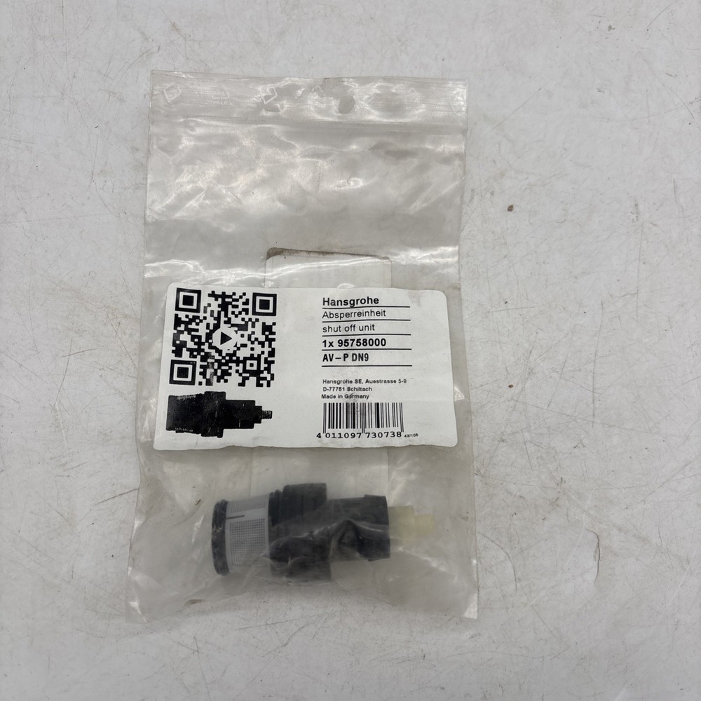 Brand New Shut-off Valve Shower Accessories Core 95758000 for Hansgrohe