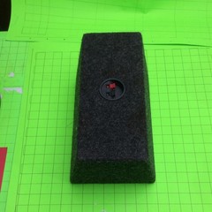 Automotive Felted 6X9 Speaker Enclosure Part (Single)