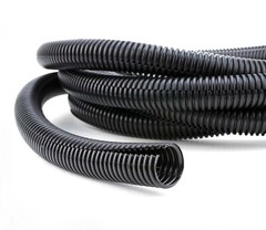 10 Ft. 1/2″ Split Wire Loom Conduit Polyethylene Tubing Black Color Sleeve Tube