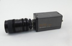 Hitachi VK-C350 Color Video Camera 12VDC Computar 12.5-75mm 1:1.6 Zoom Lens