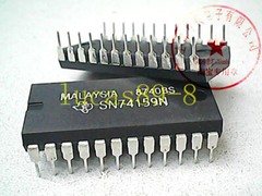 1PCS SN74159N Encapsulation:DIP24,4-LINE TO 16-LINE DECODERS/MEMULTIPLEXERS