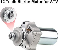 Starter Compatible with 125cc 110cc-50cc ATV Motor Four 4 WheelerStarter Motor