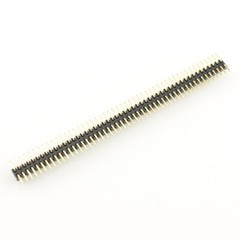 5Pcs Gold Plated 1mm 1.0mm Pitch 2×50 100 Pin SMT Male Double Row Header Strip