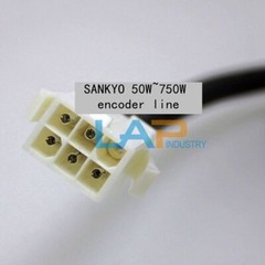 1PCS For SANKYO 50W~750W low power servo encoder servo motor encoder cable