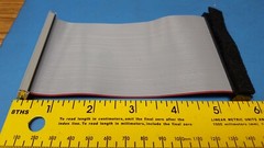 (2 PCS) 6″ FLAT RIBBON CABLE, 60 CONDUCTOR, 28AWG, LL31941 CSA AWM, W/CONNECTOR