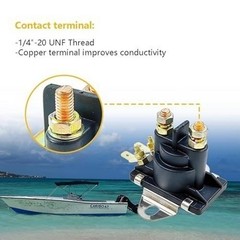 12V Marine Starter Solenoid Power Tilt Trim Solenoid Relay Number of Items: 1