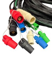 CAM LOCK #2 TYPE SC Entertainment ,Generator Power Cables M/F BONDED 25 FT