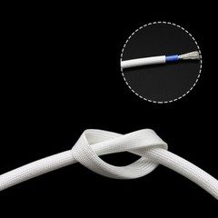 Φ1~40mm White 600°C HIGH TEMP Fiberglass Sleeving Wire Cable Insulating Tube
