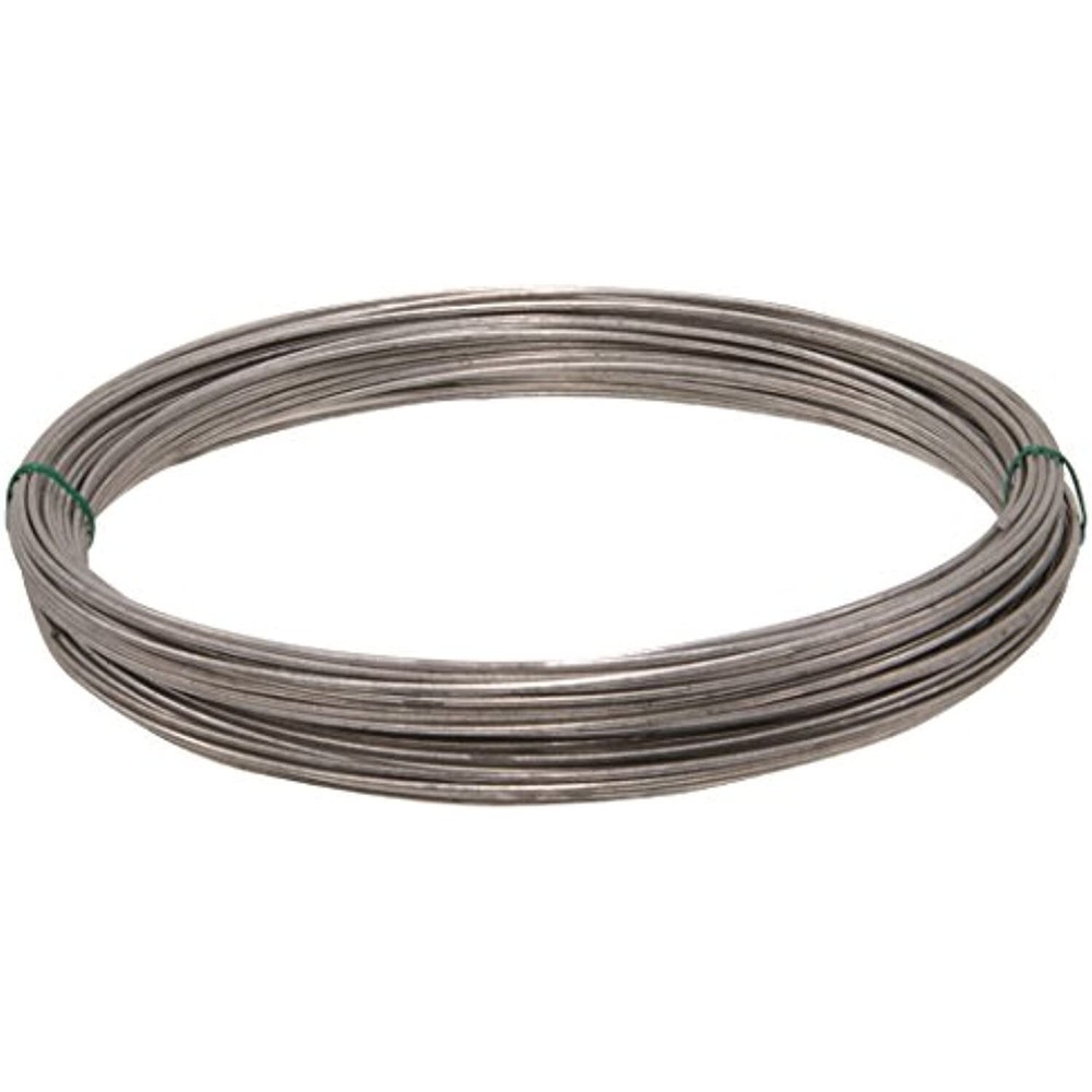 Hillman 122065 Galvanized Solid Wire 14 Gauge 100 Ft Coil
