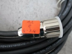 Signal cable connector M23 8 pole approx. 10 m Kaweflex 4424 TKD 3x(2×0.14) + 2×1.0 unused