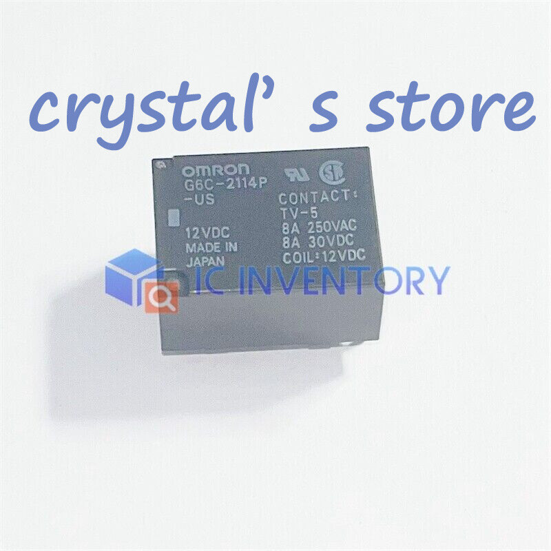 1PCS OMRON G6C-2114P-US-DC12 G6C-2114P-US-12VDC Power Relay