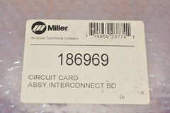 NEW Miller 186969 CIRCUIT CARD ASSEMBLY INTERCONNECT BOARD