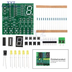 DC 5V DIY LED Decoding Display Electronic Parts DIY PCB Soldering Practice Kit