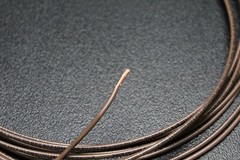 14 GAUGE THHN WIRE STRANDED BROWN 20 FT THWN 600V BUILDING MACHINE CABLE AWG