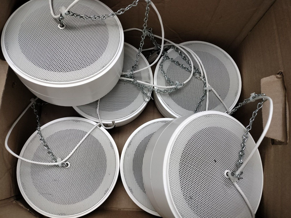 (LOT OF 6) LOGISON ACOUSTIC NETWORK LA-1 LOUDSPEAKER Assembly *SOLD AS-IS*