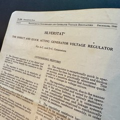 Westinghouse Silverstat Voltage Regulators Manual Data 31-260 1940; 1944 Reprint